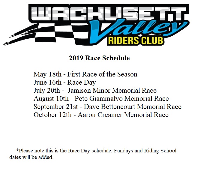 race schedule2019